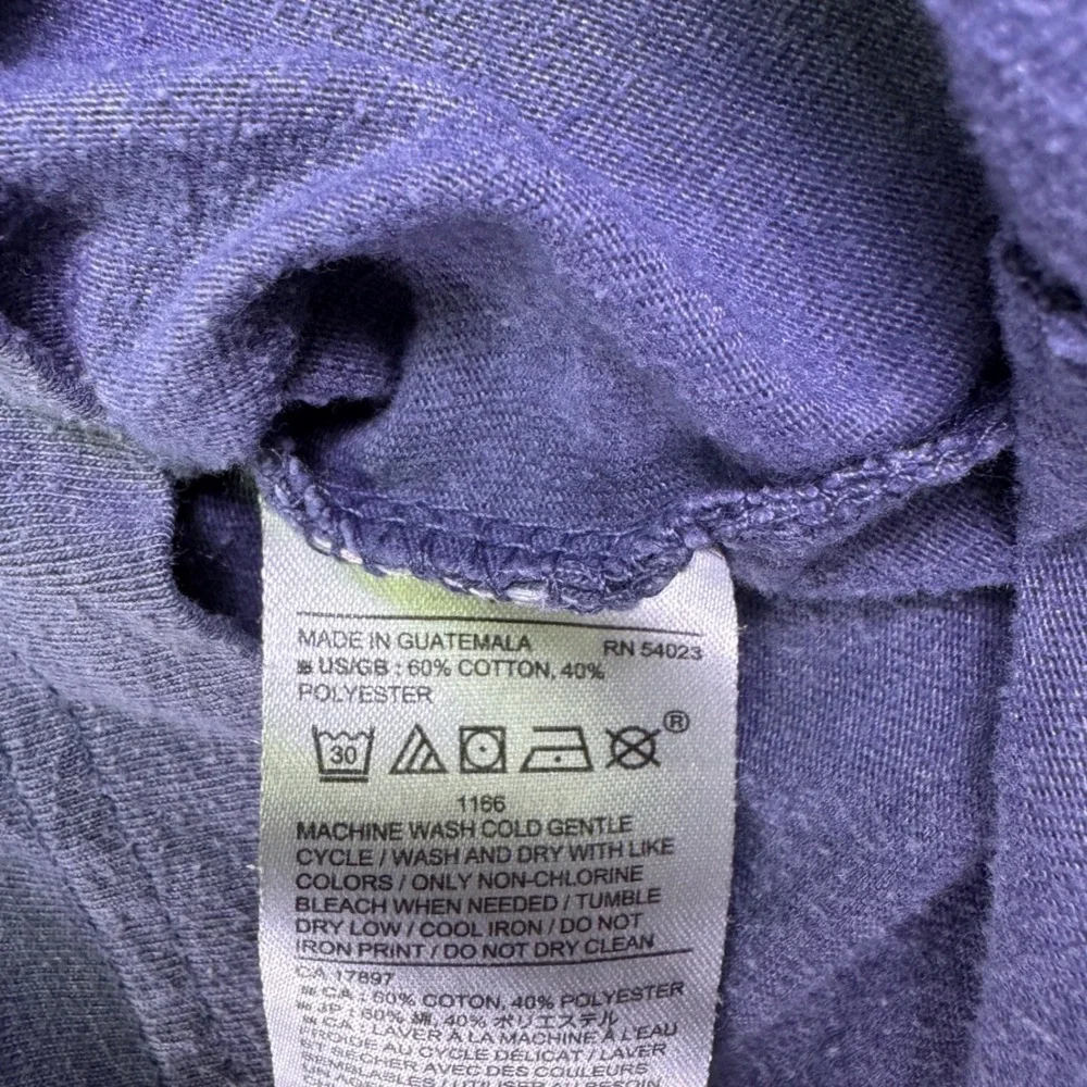 Banana Republic Shirt Men's Small Navy‎ Blue Graphic T-Shirt Spring 78 Sun Boat